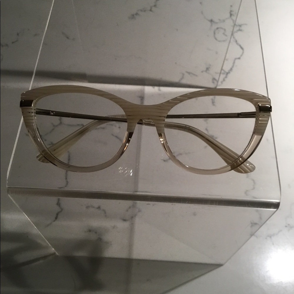NWOT Salvatore Ferragamo women’s plastic and metal eyeglasses